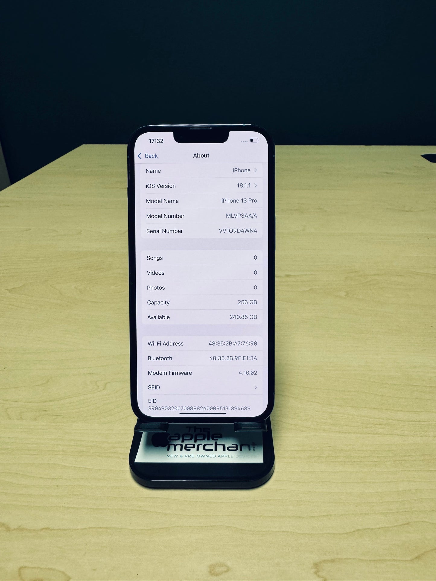 iPhone 13 Pro 256GB - Sierra Blue (Pre-owned)
