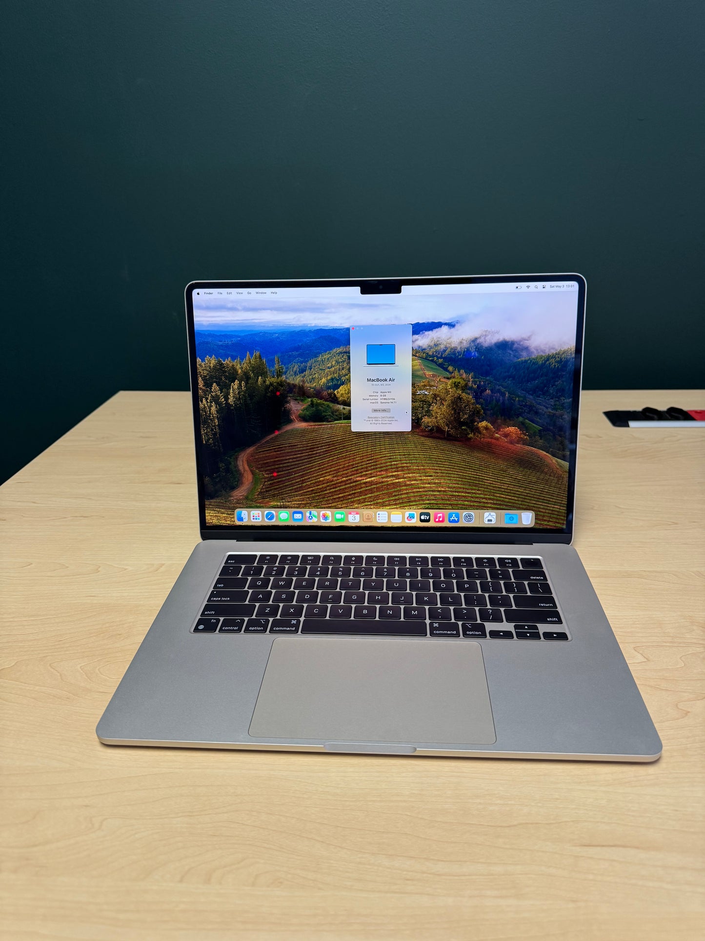 MacBook Air 15-inch | M3 Chip | 512GB - Starlight (Pre-owned)