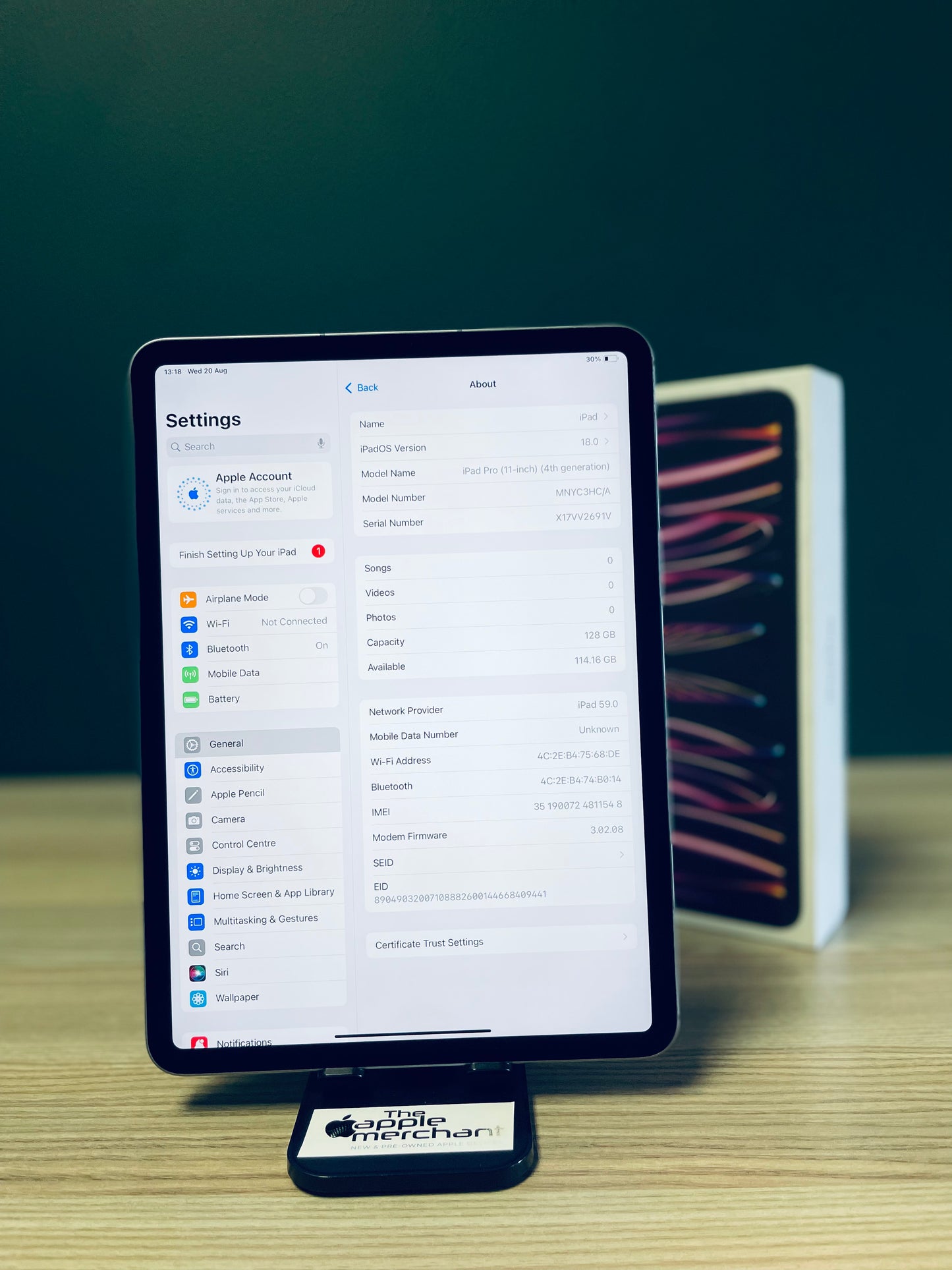 iPad Pro 11-inch M2 | Wi-Fi + Cellular | 128gb - Space Grey (Pre-owned)
