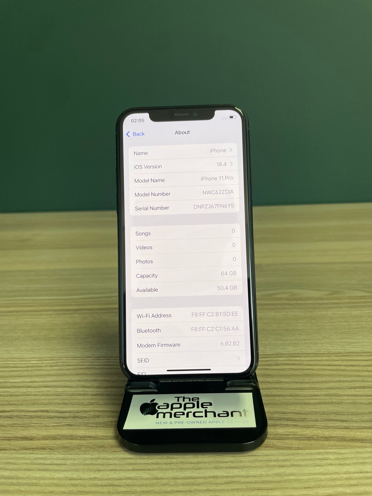 iPhone 11 Pro 64GB - Midnight Green (Pre-owned)