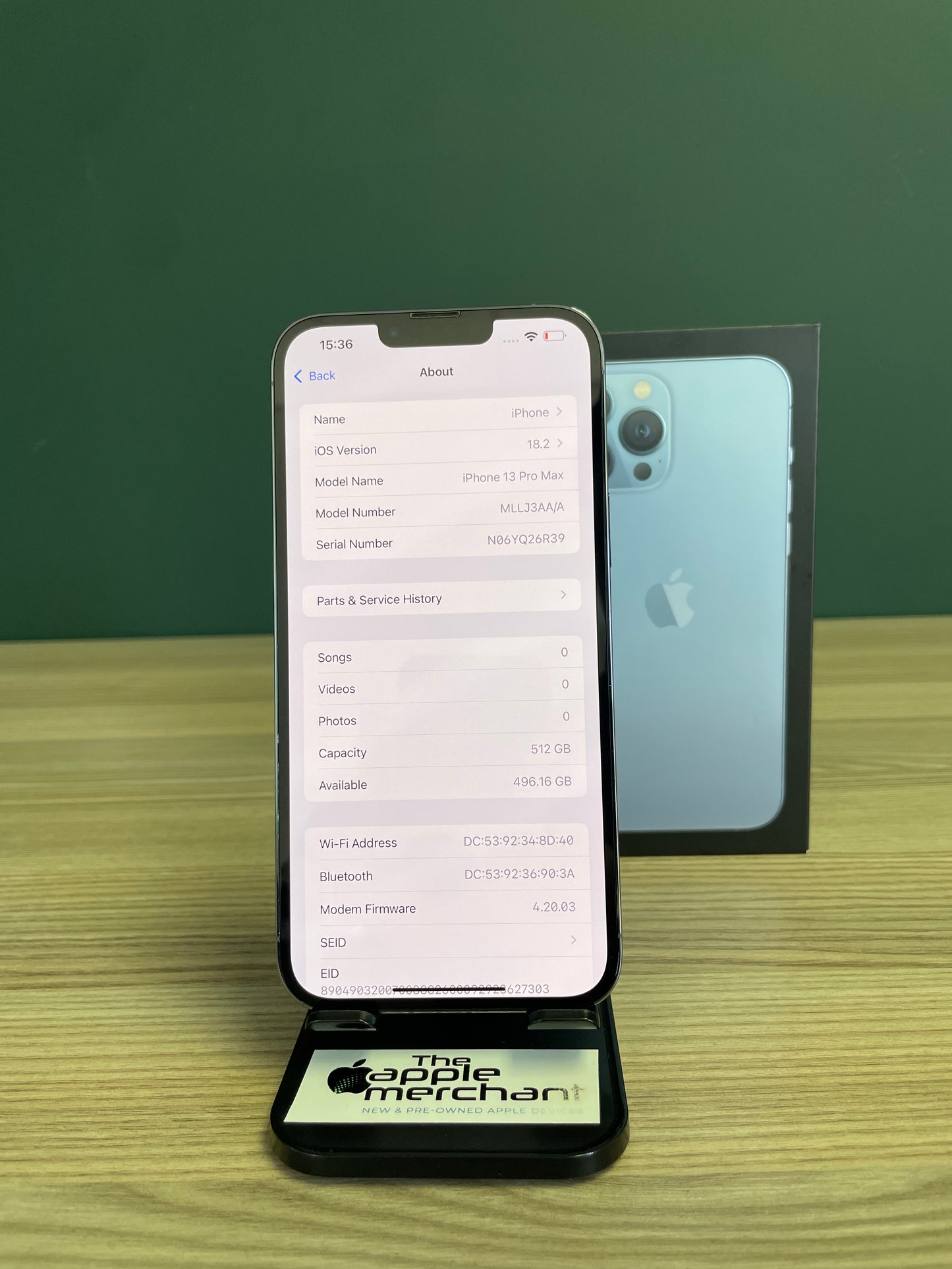 iPhone 13 Pro Max 512GB - Sierra Blue (Pre-owned)