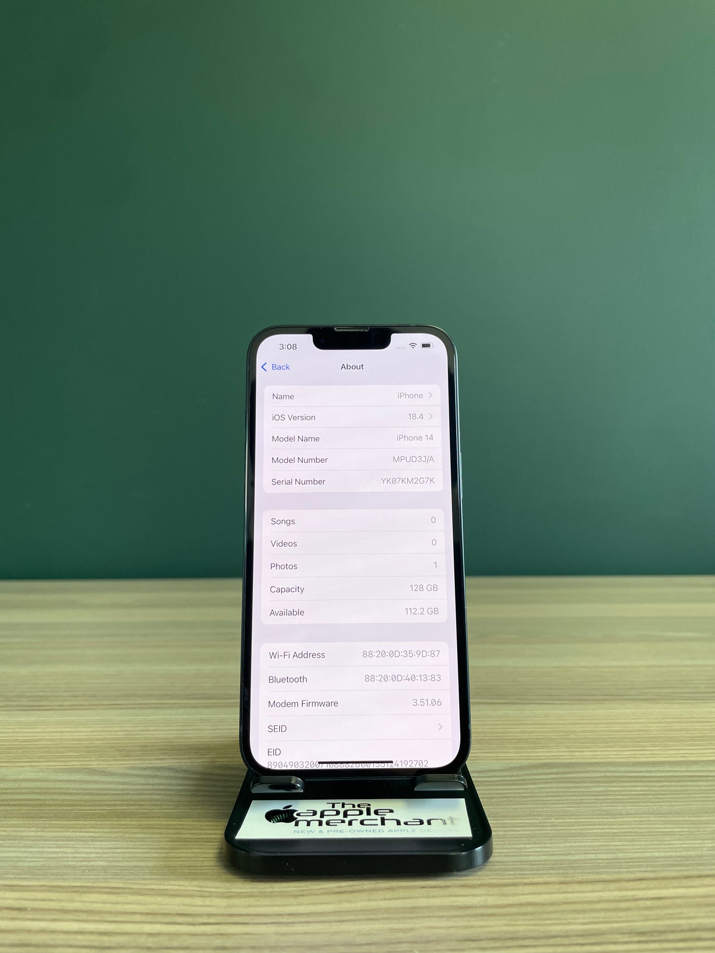 iPhone 14 128GB - Midnight (Pre-owned)
