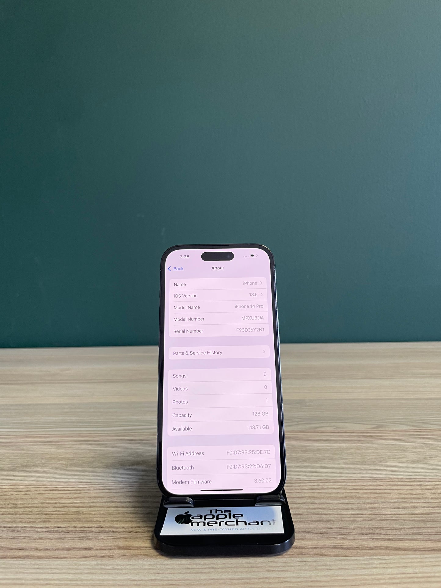 iPhone 14 Pro 128GB - Space Black (Pre-owned)