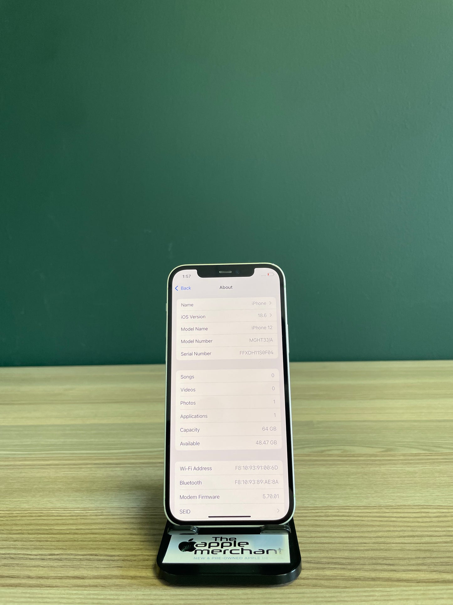 iPhone 12 64GB - Green (Pre-owned)
