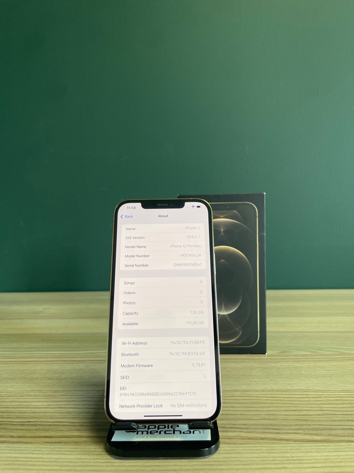 iPhone 12 Pro Max 128GB - Gold (Pre-owned)