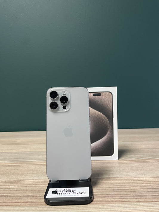 iPhone 15 Pro Max 512GB - Natural Titanium (Pre-owned)