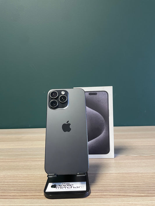 iPhone 15 Pro Max 512GB - Black Titanium (Pre-owned)