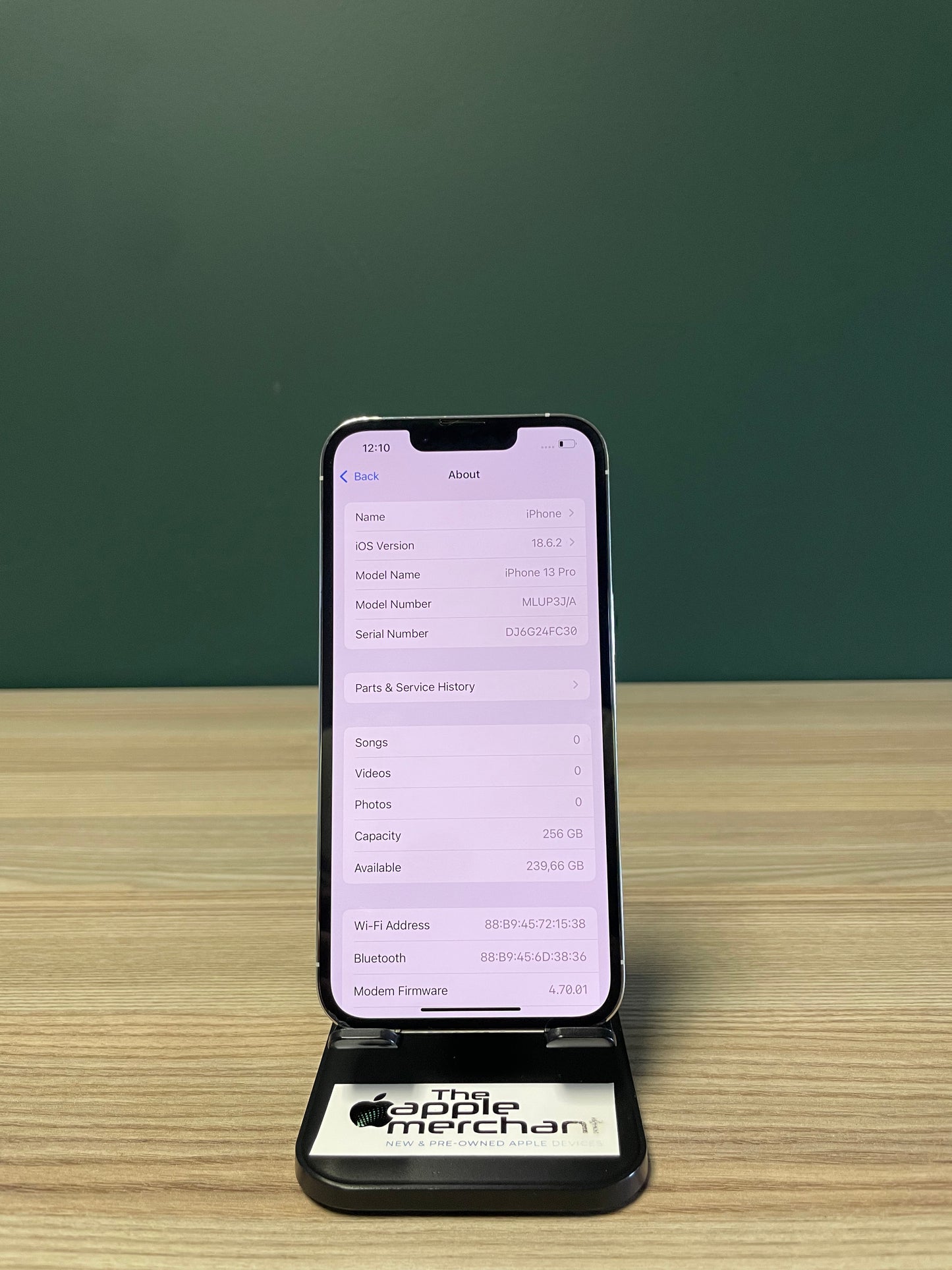 iPhone 13 Pro 256GB - Silver (Pre-owned)
