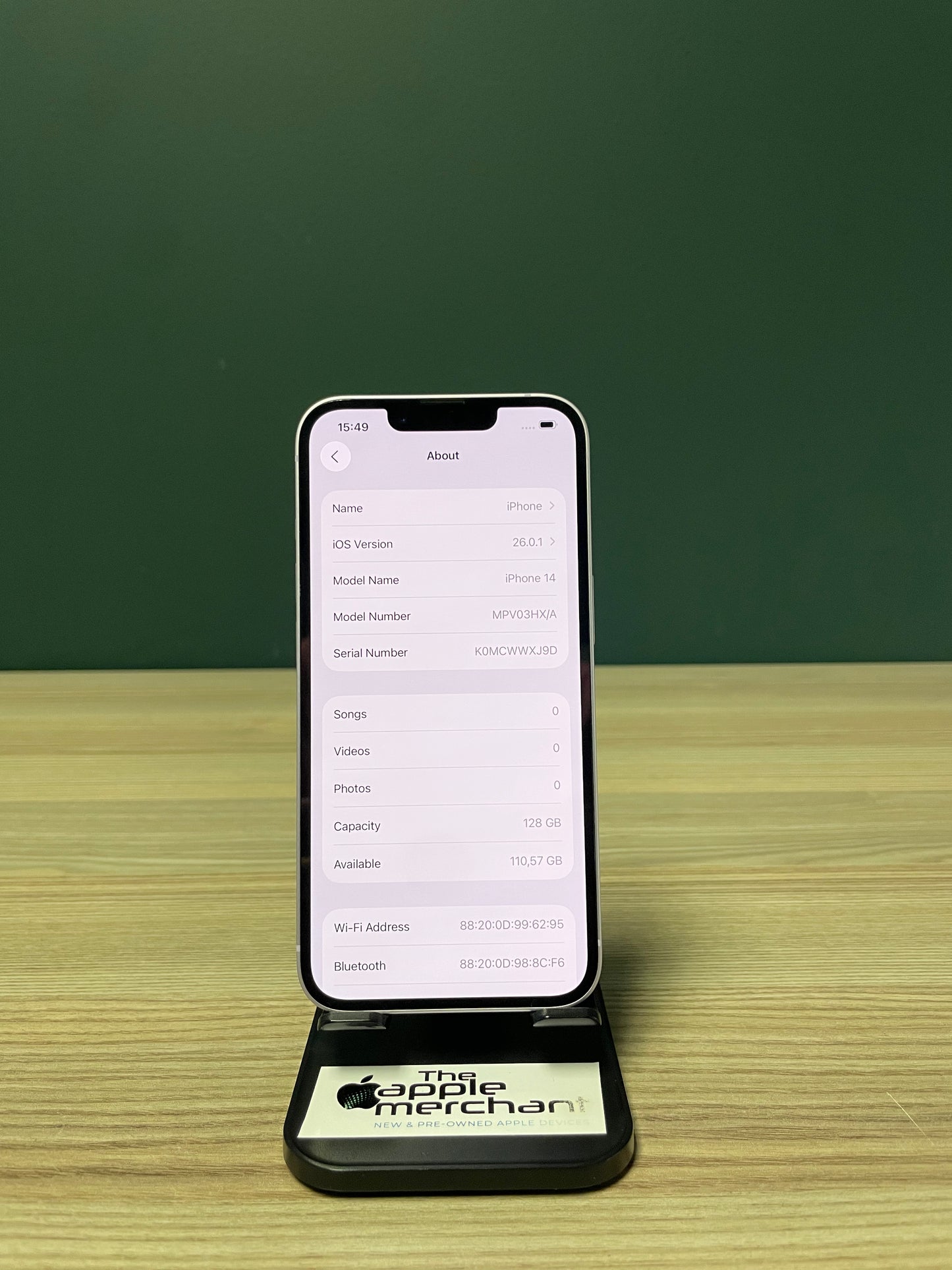 iPhone 14 128GB - Purple (Pre-owned)