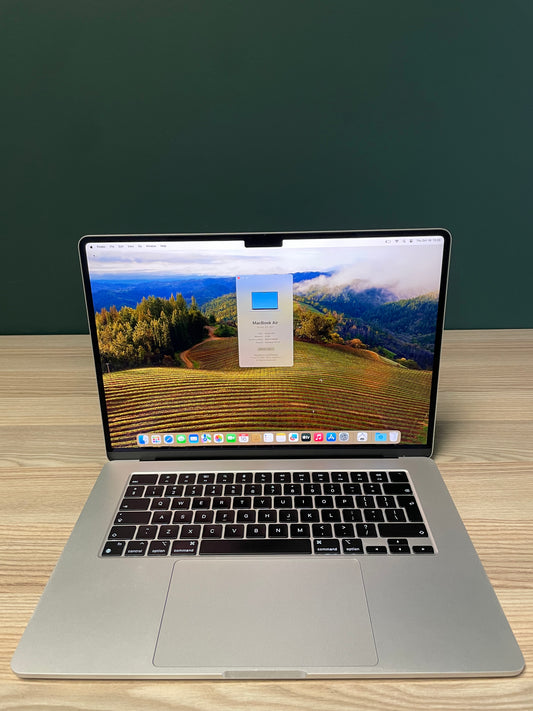MacBook Air 15-inch | M3 Chip | 256GB - Silver (Pre-owned)