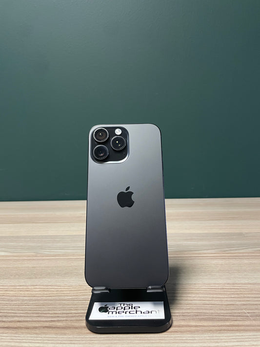 iPhone 16 Pro Max 256GB - Black Titanium (Pre-owned)