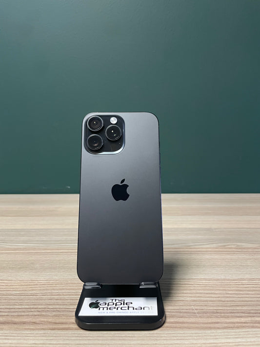 iPhone 16 Pro Max 256GB - Black Titanium (Pre-owned)