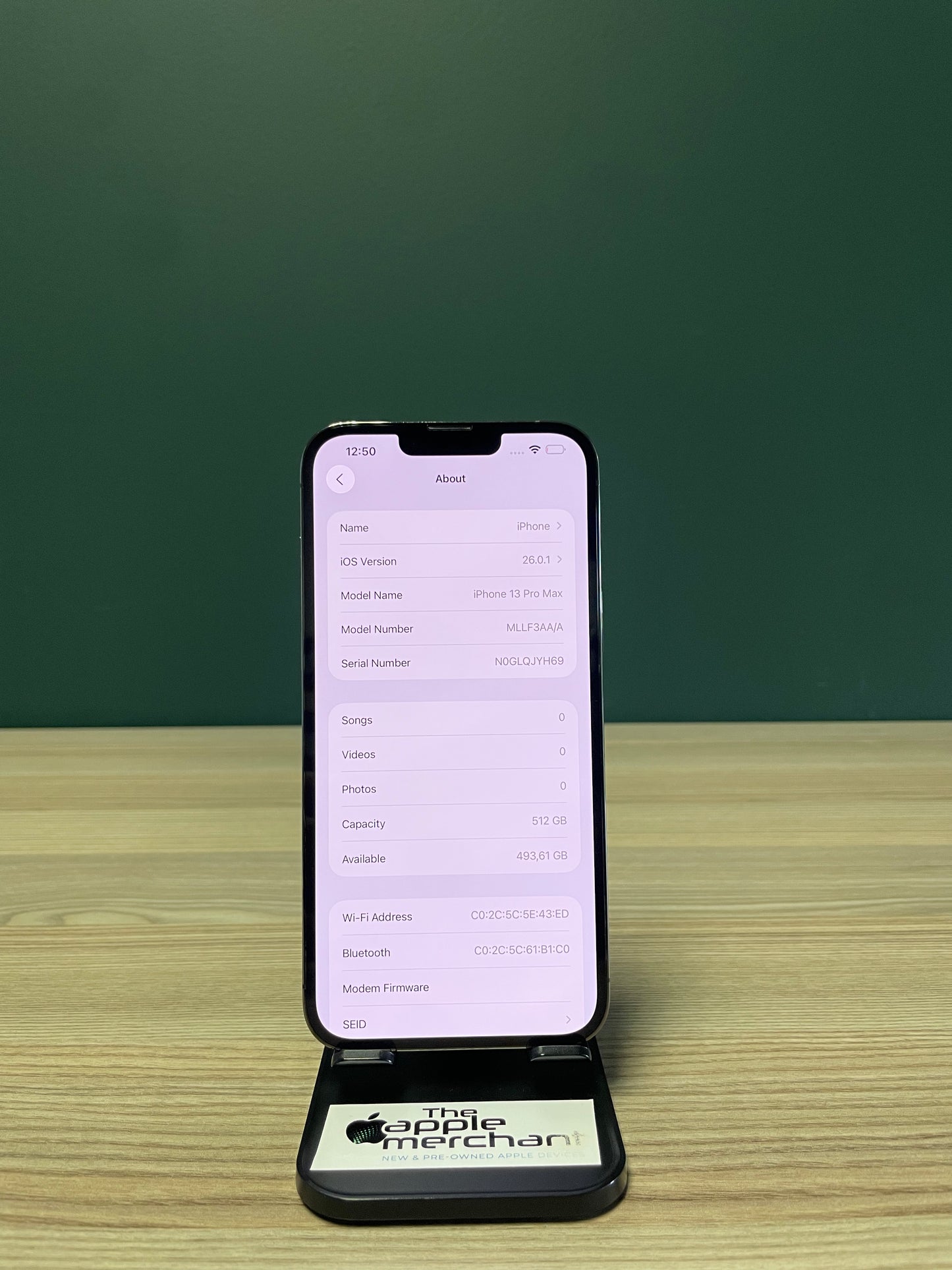 iPhone 13 Pro Max 512GB - Graphite (Pre-owned)