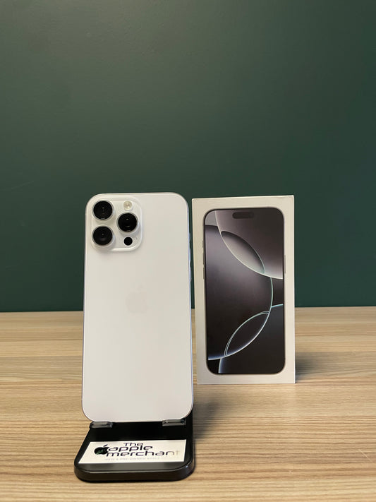 iPhone 16 Pro Max 256GB - White Titanium (Pre-owned)