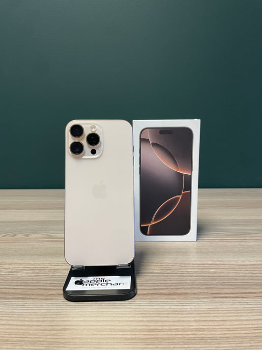 iPhone 16 Pro Max 512GB eSIM - Desert Titanium (Pre-owned)