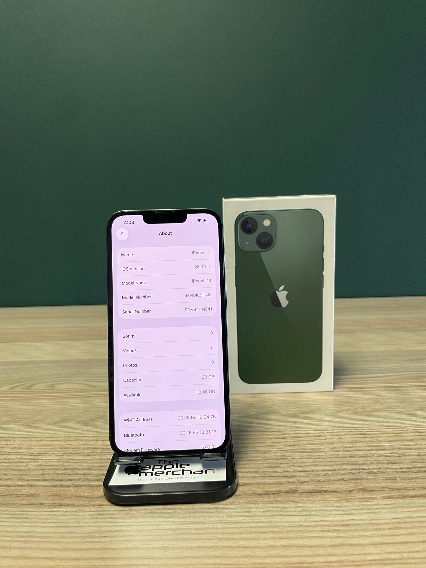 iPhone 13 128GB - Green (Pre-owned)
