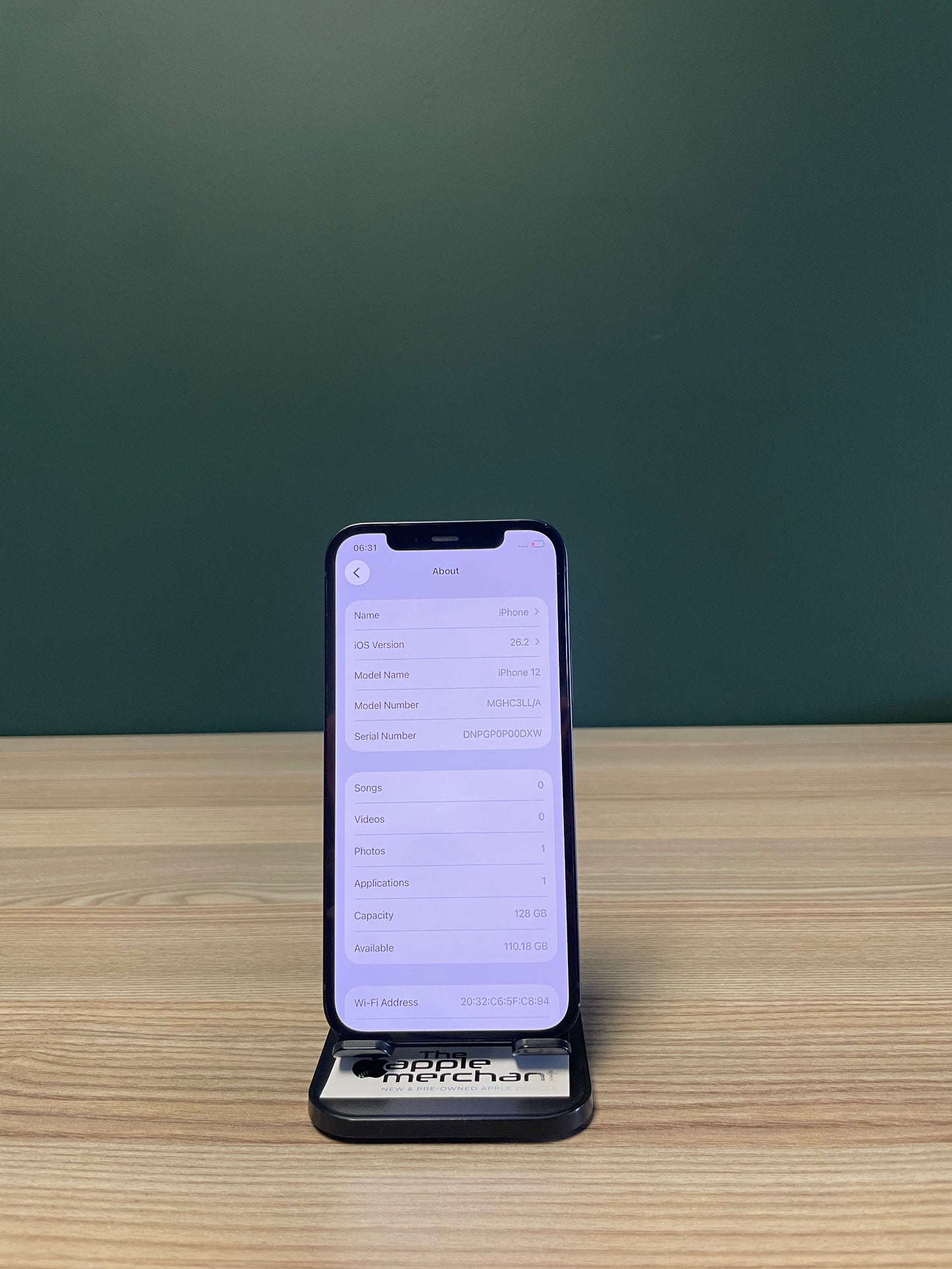 iPhone 12 128GB - Black (Pre-owned)