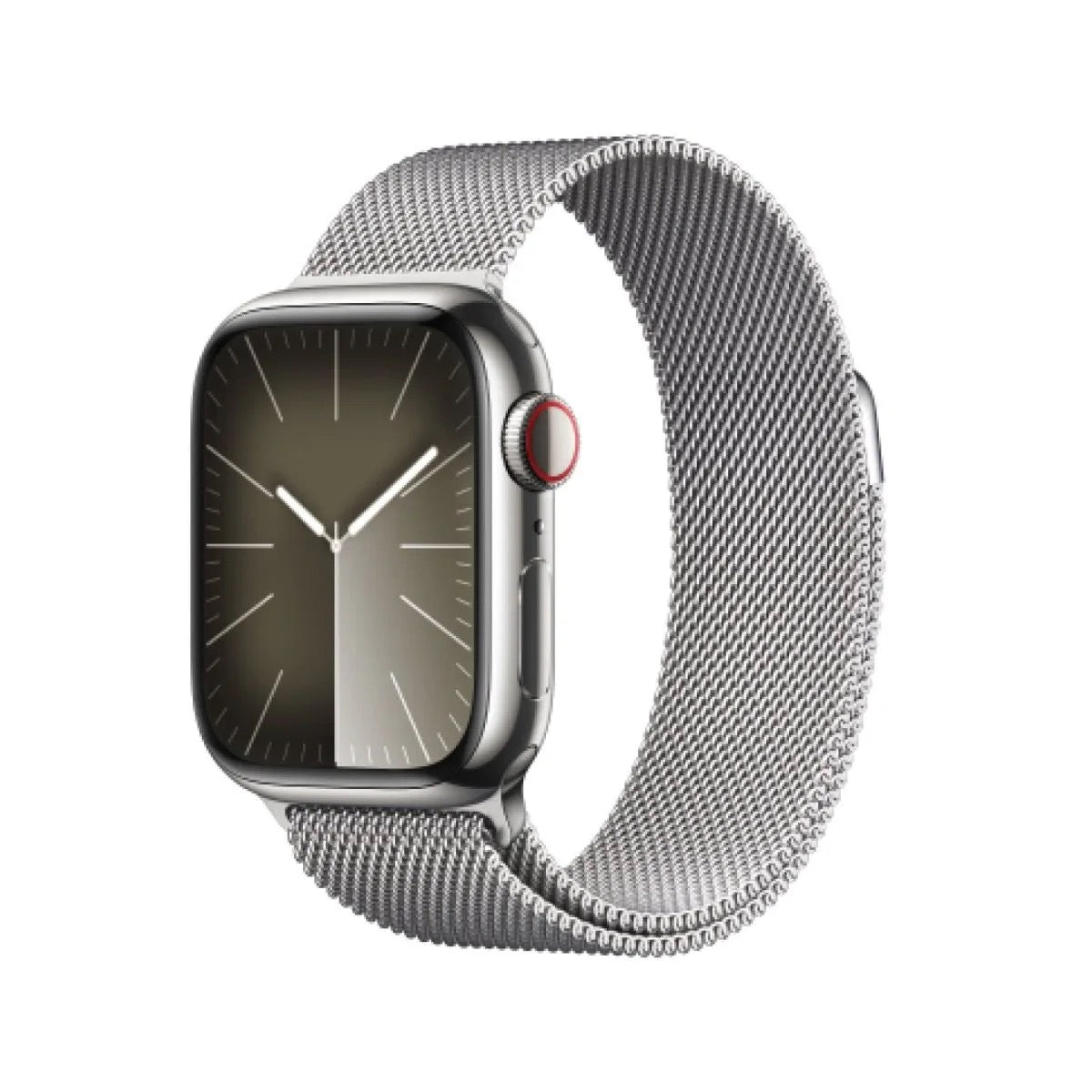 Apple Watch Series 9 GPS + Cellular - 41mm Silver Stainless Steel (Pre-owned)