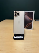 Load image into Gallery viewer, iPhone 16 Pro Max 256GB - Desert Titanium (Pre-owned)
