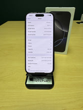 Load image into Gallery viewer, iPhone 16 Pro 256GB - Black Titanium (Pre-owned)

