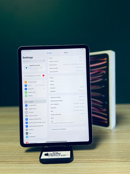 iPad Pro 11-inch M2 | Wi-Fi + Cellular | 128gb - Space Grey (Pre-owned)