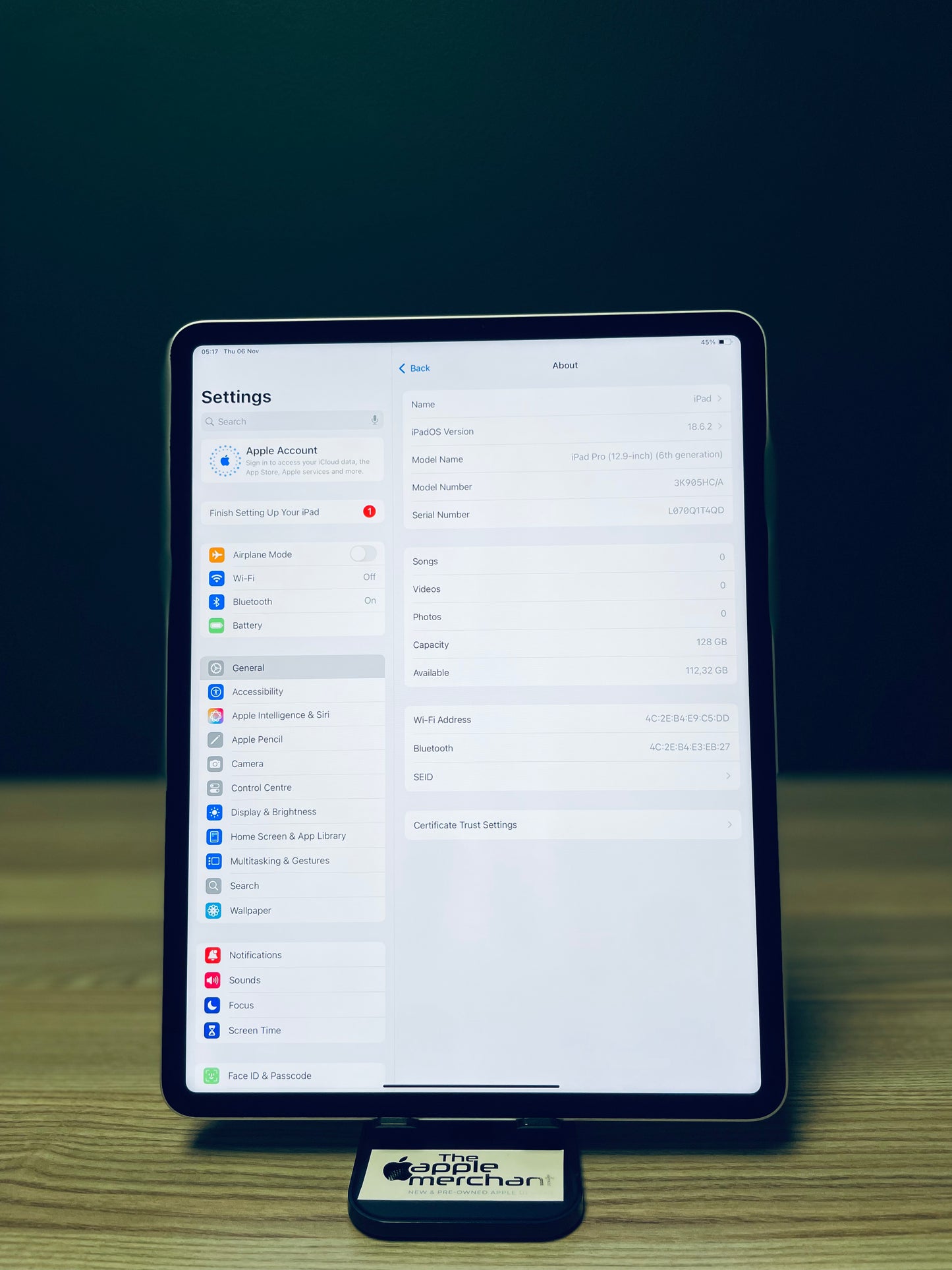 iPad Pro 12.9-inch M2 | Wi-Fi | 128gb - Space Grey (Pre-owned)