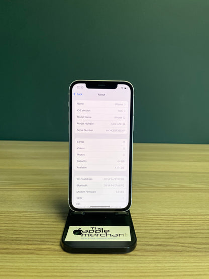iPhone 12 64GB - White (Pre-owned)