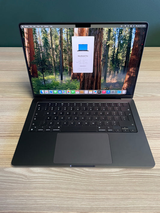 MacBook Pro 14-inch With M3 Pro Chip 512GB - Space Black (Pre-owned)