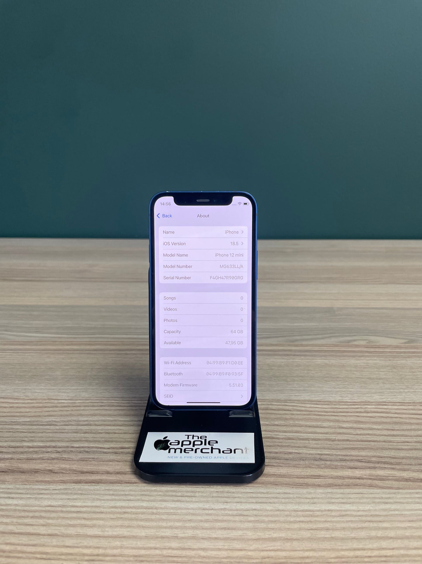 iPhone 12 Mini 64GB - Blue (Pre-owned)