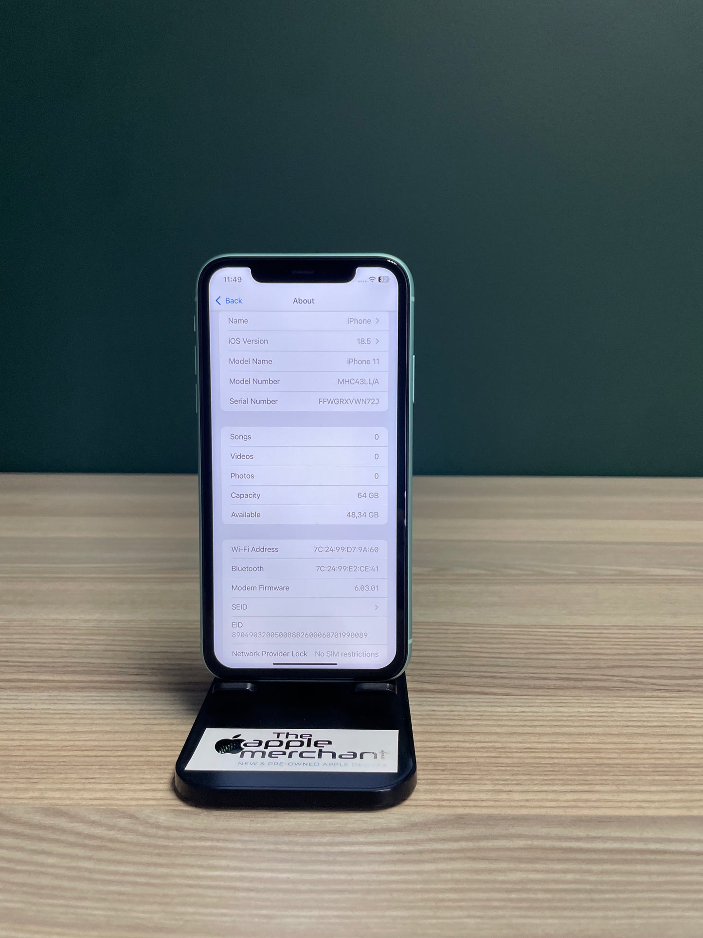 iPhone 11 64GB - Green (Pre-owned)
