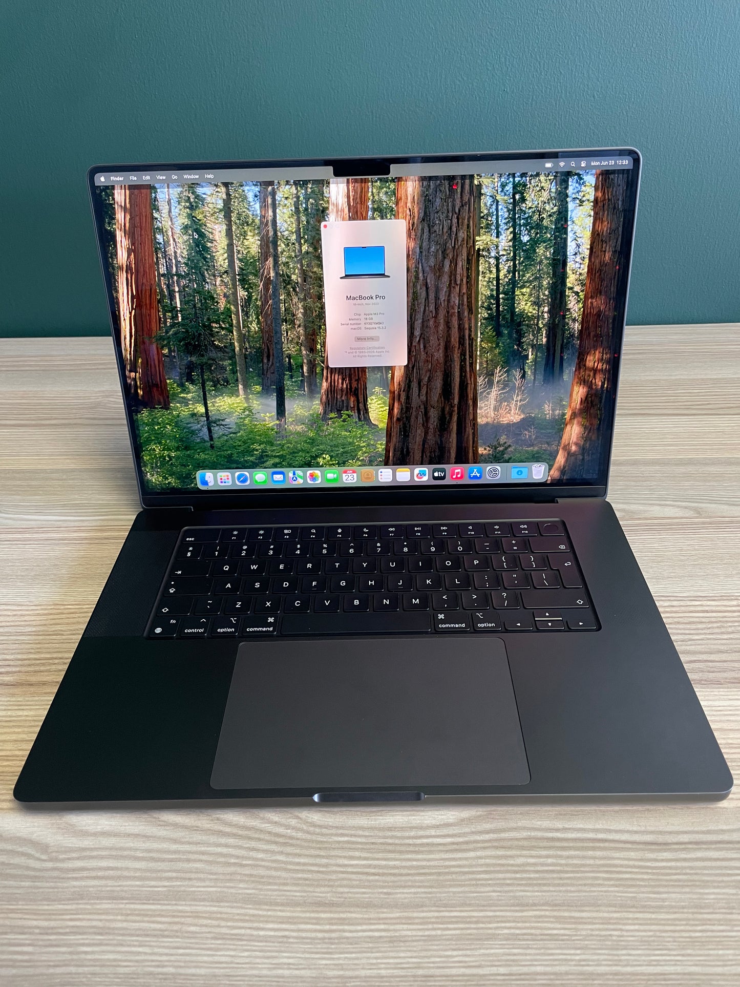 MacBook Pro 16-inch With M3 Pro Chip | 512GB - Space Black (Pre-owned)