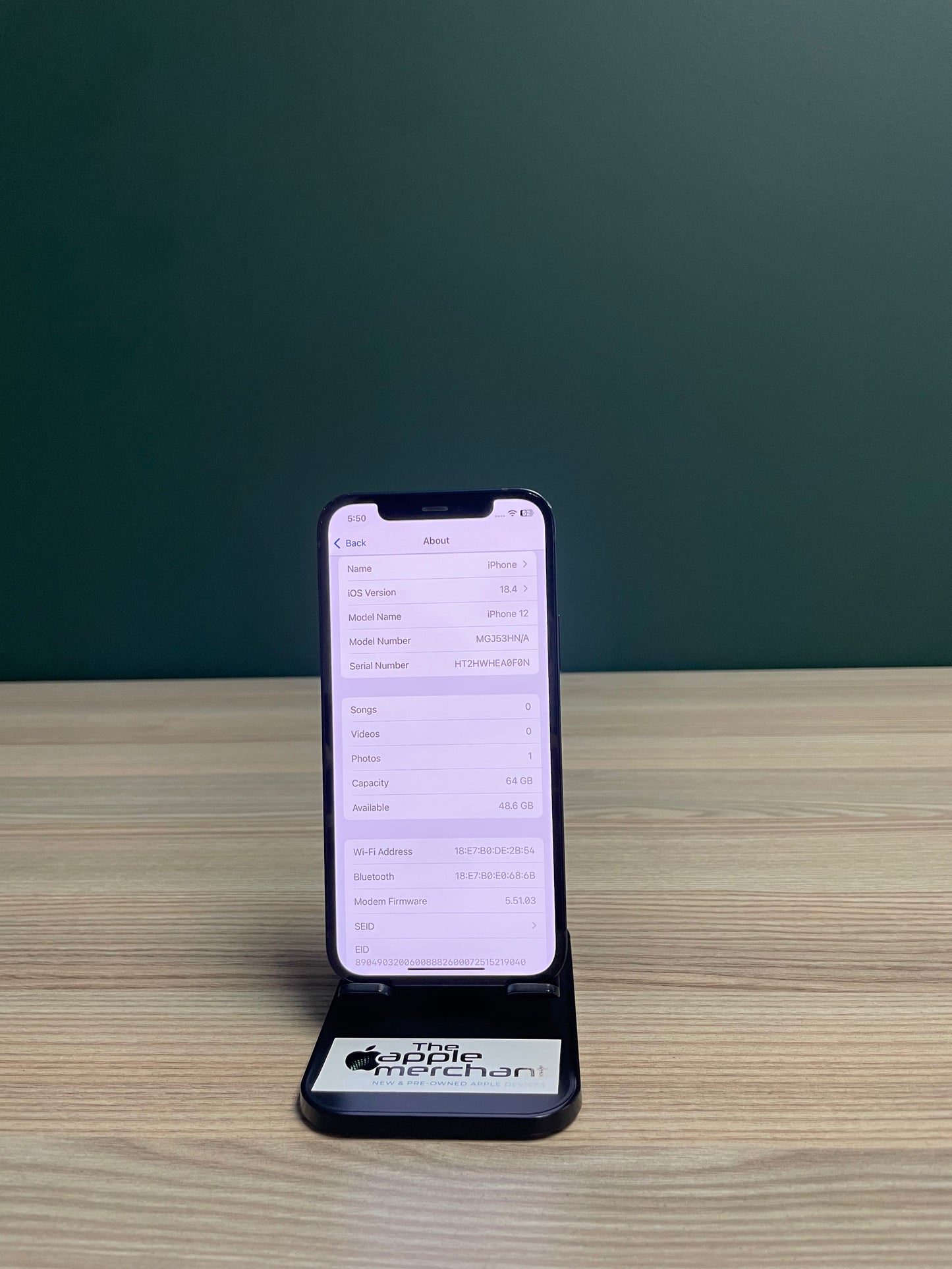 iPhone 15 Pro Max 256GB - Black Titanium (Pre-owned)
