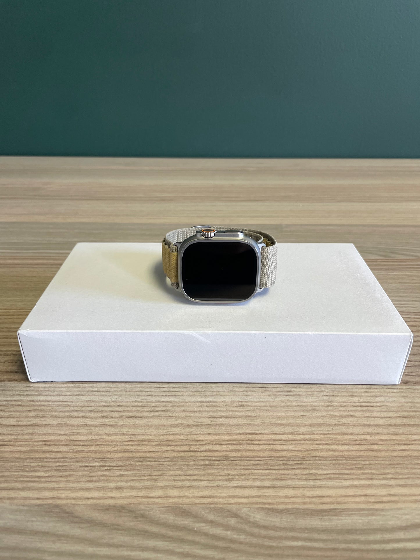 Apple Watch Ultra 2 Titanium Case With Tan Alpine Loop (Pre-owned)