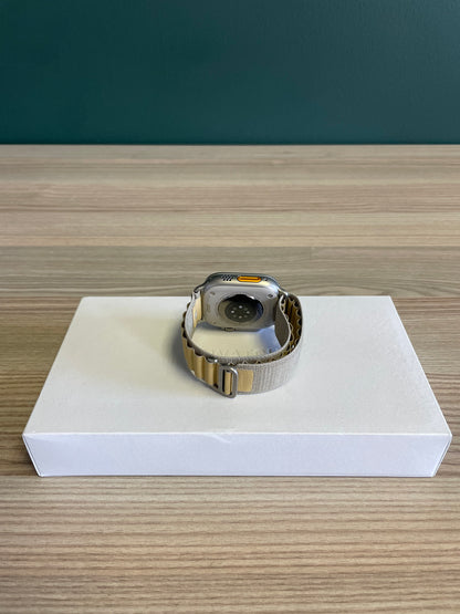 Apple Watch Ultra 2 Titanium Case With Tan Alpine Loop (Pre-owned)