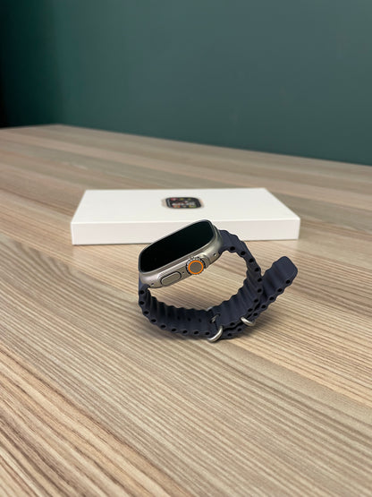 Apple Watch Ultra 2 Titanium Case With Blue Ocean Band (Pre-owned)