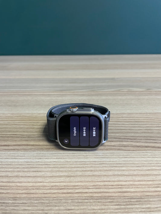 Apple Watch Ultra 2 Titanium Case With Trail Loop (Pre-owned)