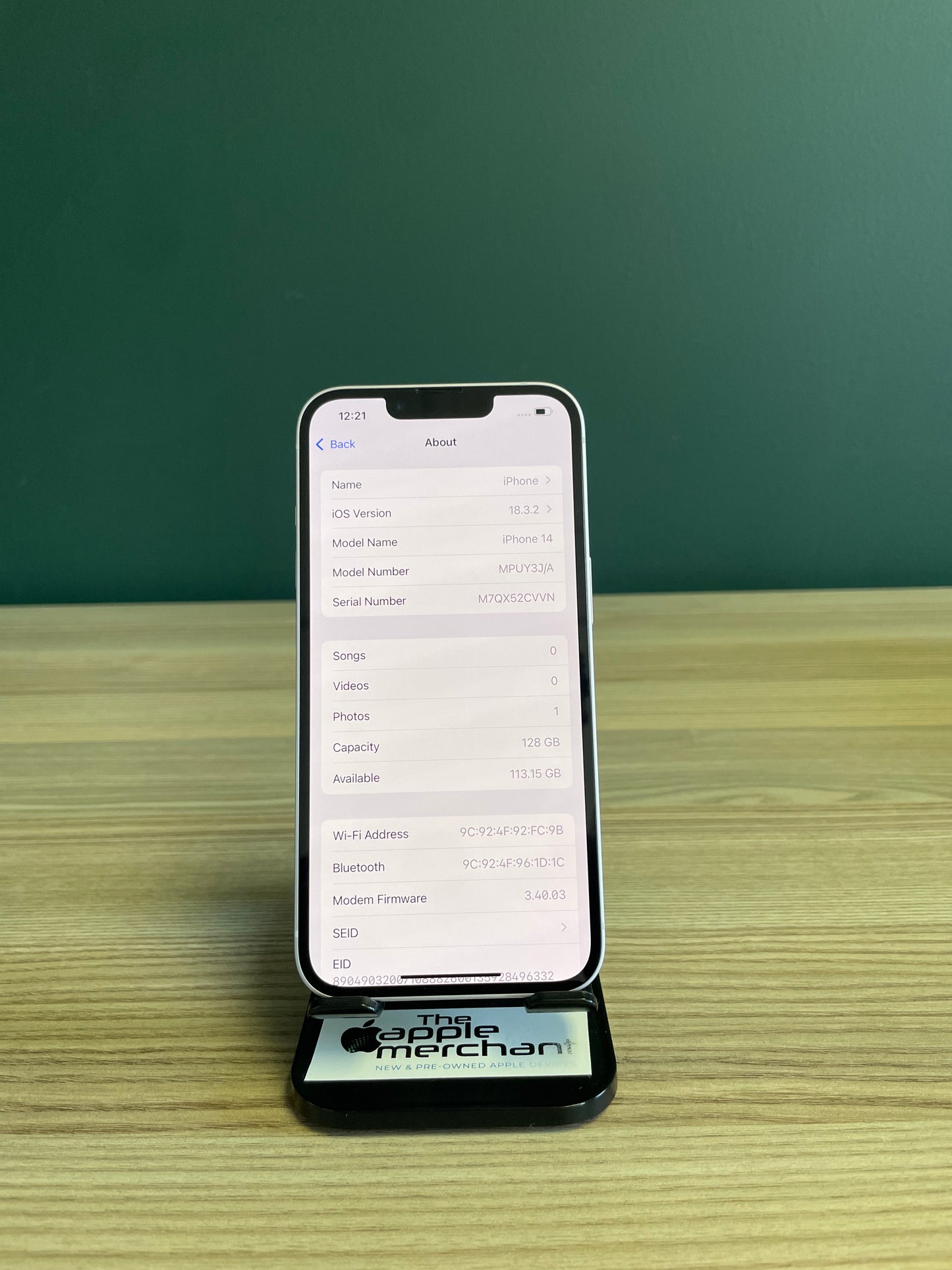 iPhone 14 128GB - Purple (Pre-owned)