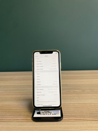 iPhone 11 64GB - Yellow (Pre-owned)