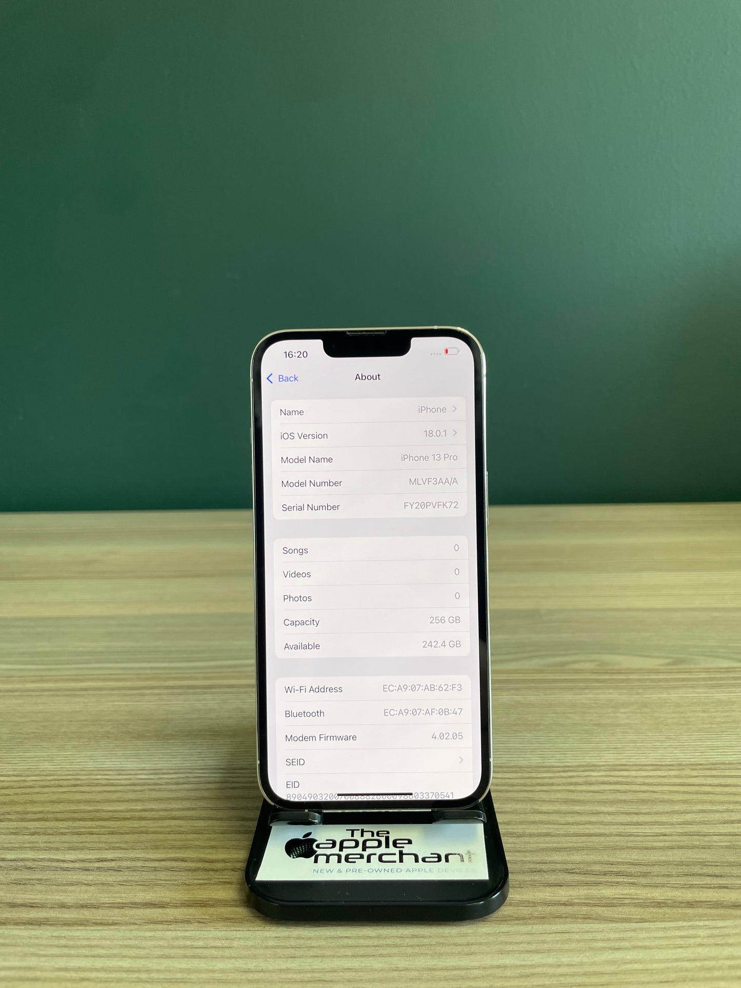iPhone 13 Pro 256GB - Silver (Pre-owned)