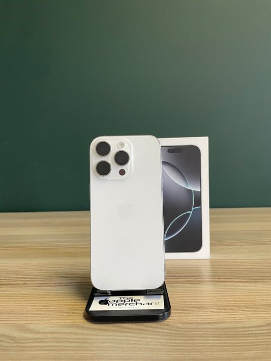 iPhone 16 Pro 128GB - White Titanium (Pre-owned)