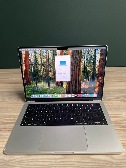 MacBook Pro 14-inch With M3 Pro Chip 512GB - Silver (Pre-owned)
