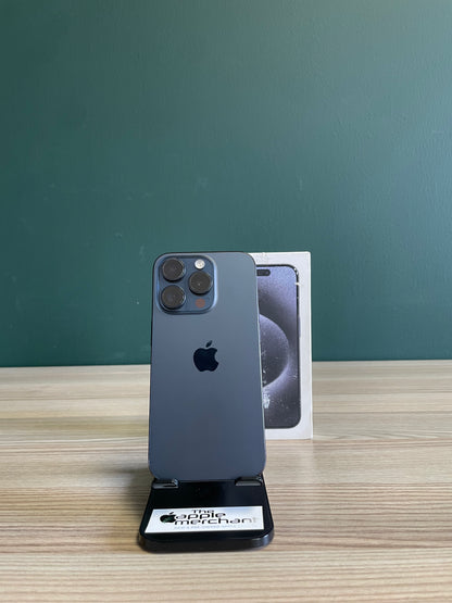 iPhone 15 Pro 128GB - Blue Titanium (Pre-owned)