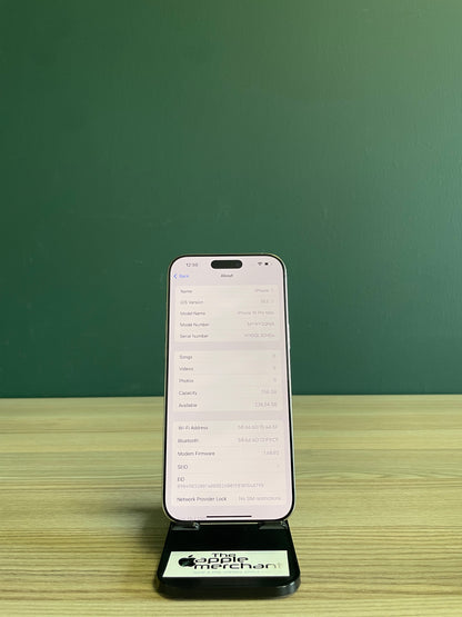 iPhone 16 Pro Max 256GB - Natural Titanium (Pre-owned)