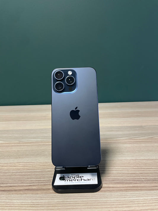 iPhone 15 Pro Max 256GB - Blue Titanium (Pre-owned)