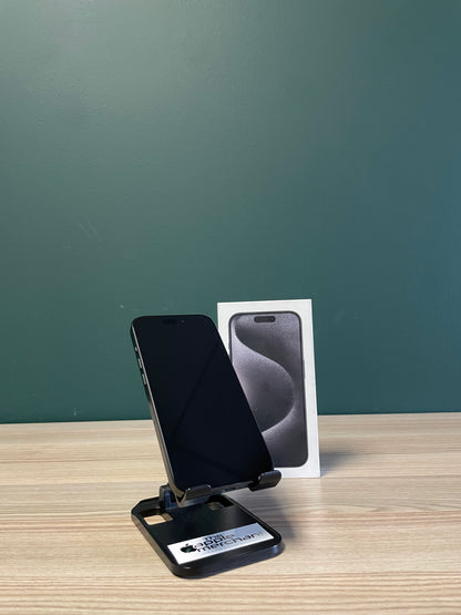iPhone 15 Pro 256GB - Black Titanium (Pre-owned)