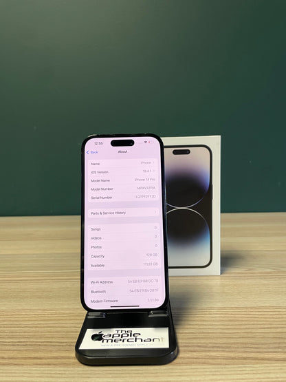 iPhone 14 Pro 128GB - Space Black (Pre-owned)