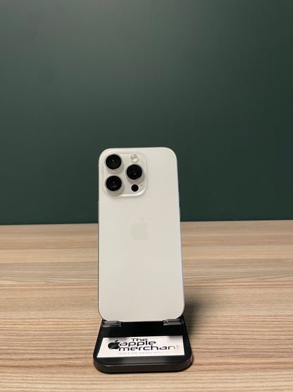 iPhone 15 Pro 256GB - White Titanium (Pre-owned)