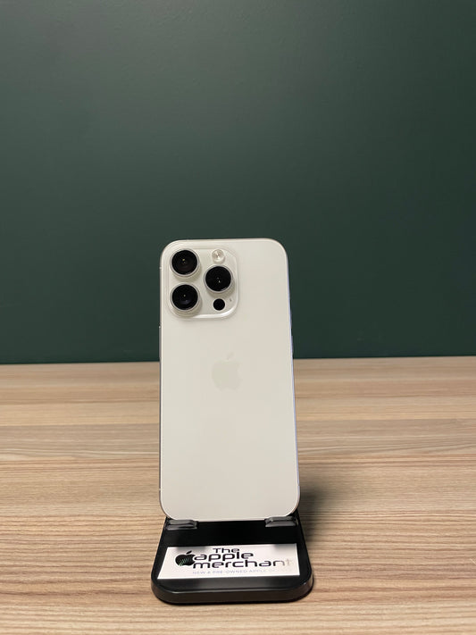 iPhone 15 Pro 256GB - White Titanium (Pre-owned)