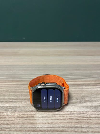 Apple Watch Ultra With Orange Loop  (Pre-owned)