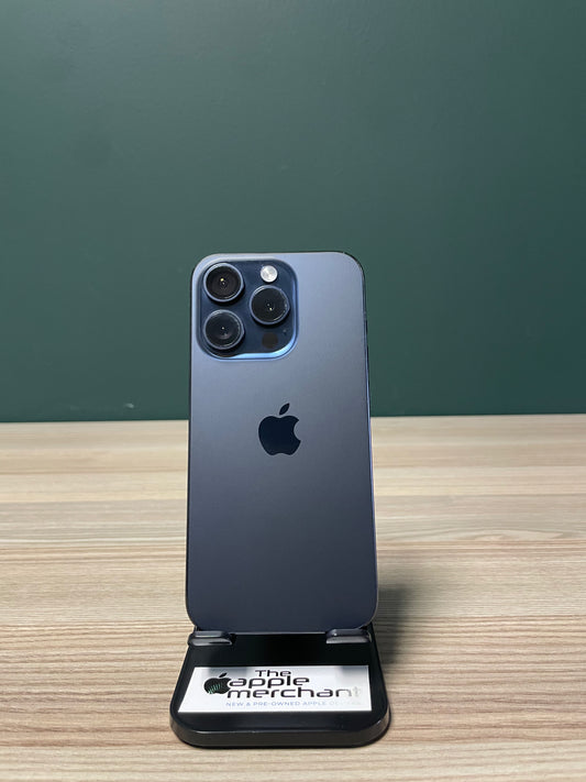 iPhone 15 Pro 256GB - Blue Titanium (Pre-owned)